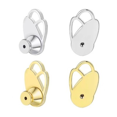 Secure Earring Support Backs Brass Lifters Prevent Drooping All Day Comfortable