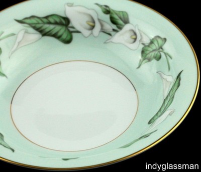 Noritake ADRIENNE CALLA LILY 5143 Coupe Soup Bowl NMC (11 left)