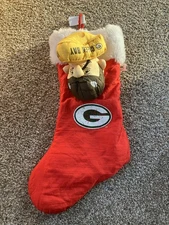 Green Bay Packers Cheesehead Stuffins Christmas Stocking, Vintage NFL - preowned