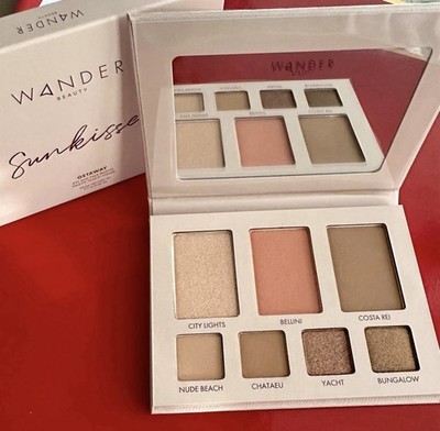 Wander Beauty Sunkissed Getaway Eye & Face Palette Full Size New in Box 