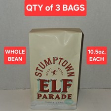 3 x 10.5. Stumptown Merry Merry ELF Parade WHOLE BEAN Coffee *BEST BY 6/6/2026*