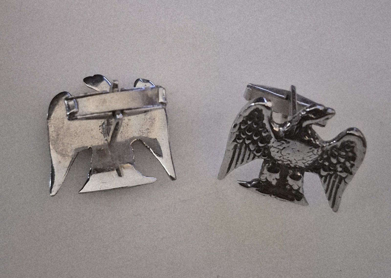 Silver Eagle Cufflinks - image 2