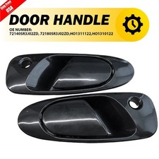 Front Outside Exterior Door Handle Set For Honda Civic 92-95 Cx 94-97 Del Sol Front Outside Exterior Door Handle Set For Honda Civic 92-95 Cx 94-97 Del Sol
