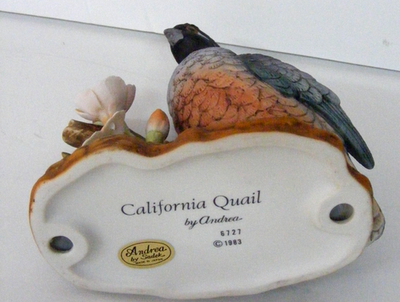 1983 Andrea by Sadek Porcelain Japan Figurine # 6727 California