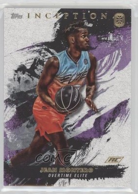 2021-22 Topps Inception OTE Overtime Elite Jean Montero #89 3hd