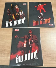 Big Burn 1 2 3 - Complete DSTLRY Series NM Henderson Garbett Loughridge Heist