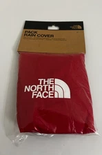 The North Face Pack Rain Cover Backpacking Hiking Travel Red XS