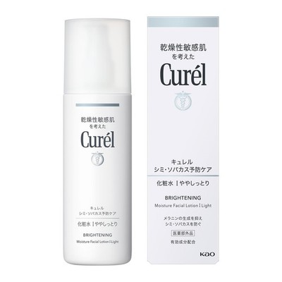Curel Whitening Lotion I, Slightly Moisturizing, 140ml Japan