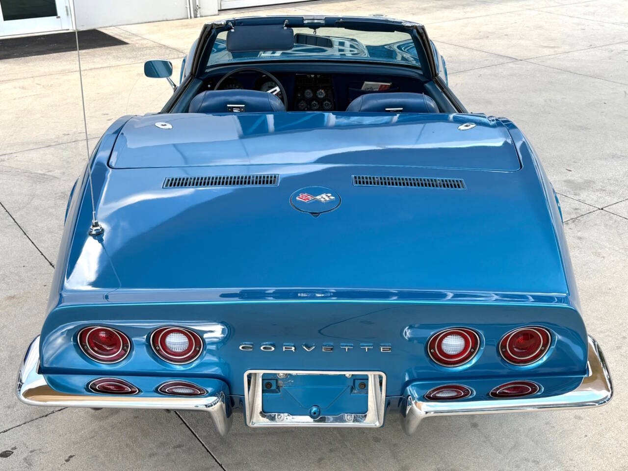 1971 Blue Chevrolet Corvette   | C3 Corvette Photo 8