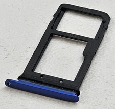 OEM Blue SIM Tray  microSD Memory Card Holder Part for HTC U11 2PZC5