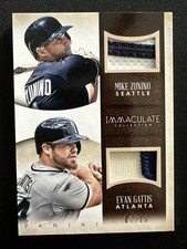 mike zunino evan gatis #/10 Atlanta