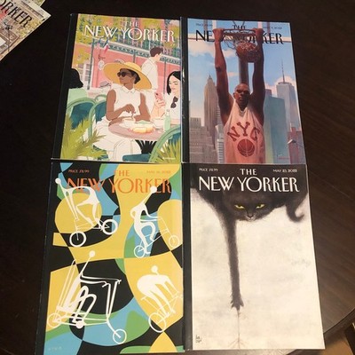 4x The New Yorker Magazin (Mai 2022)   Kompletter Monat, Sammlerzustand