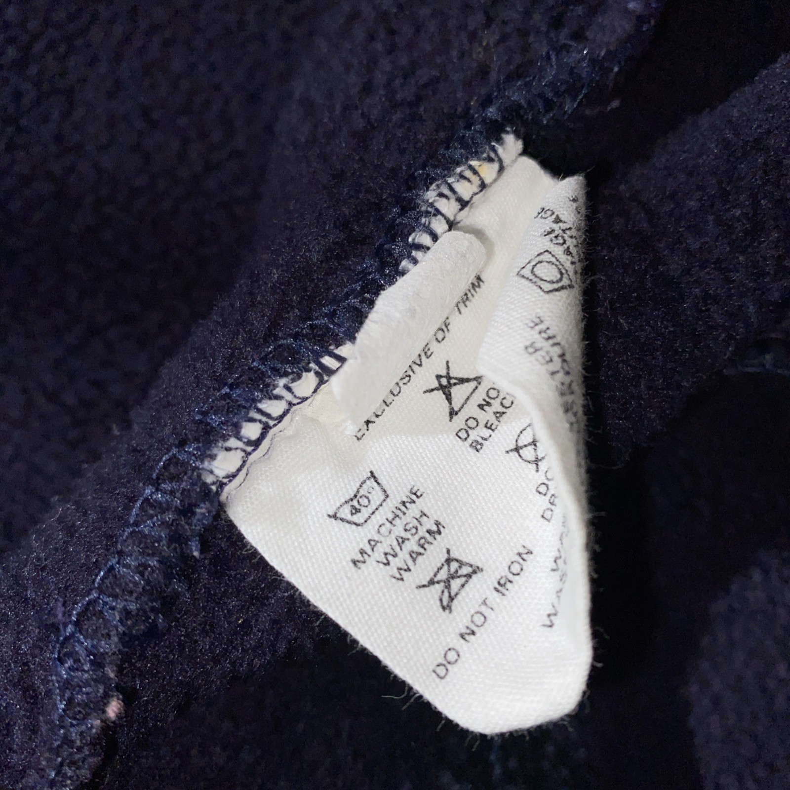 Vintage Patagonia Fleece Vest Mens Sz L Full Zip Purple GorpCore Outdoor USA  thumbnail 6