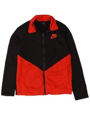 Nike Jungen Standard Trainingsanzug Oberteil Jacke 13-14 Jahre XL schwarz Colourblock DR01
