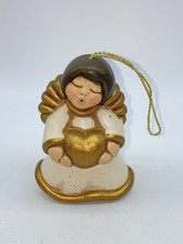 Thun  addobbo Natalizio Angelo con cuore . Altezza  7 cm. ( Difetto)