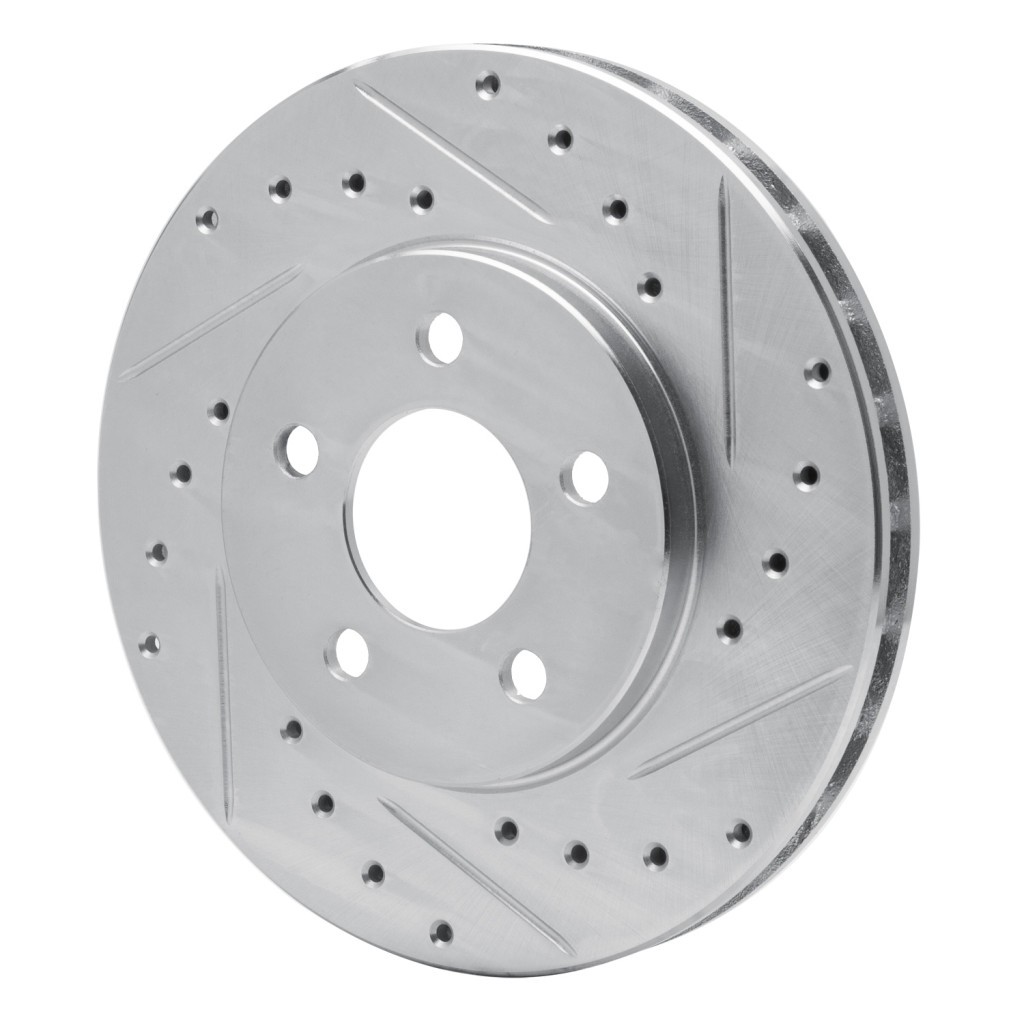 For Chrysler TC Maserati 1990 1991 Brake Rotor | 5 Stud/Lug Holes | Silver