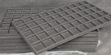 12 x Brand New 50 Slot Storage Felt Tray Lot - Coins, Arrowheads & More!
