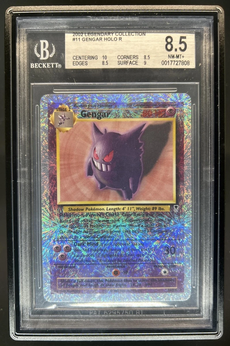 Gengar Pokémon TCG Legendary Collection Individual Collectible