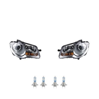 Scheinwerfer Osram Night Breaker Laser passend für VW Touran 1T ab 06- 10 SatzL 
