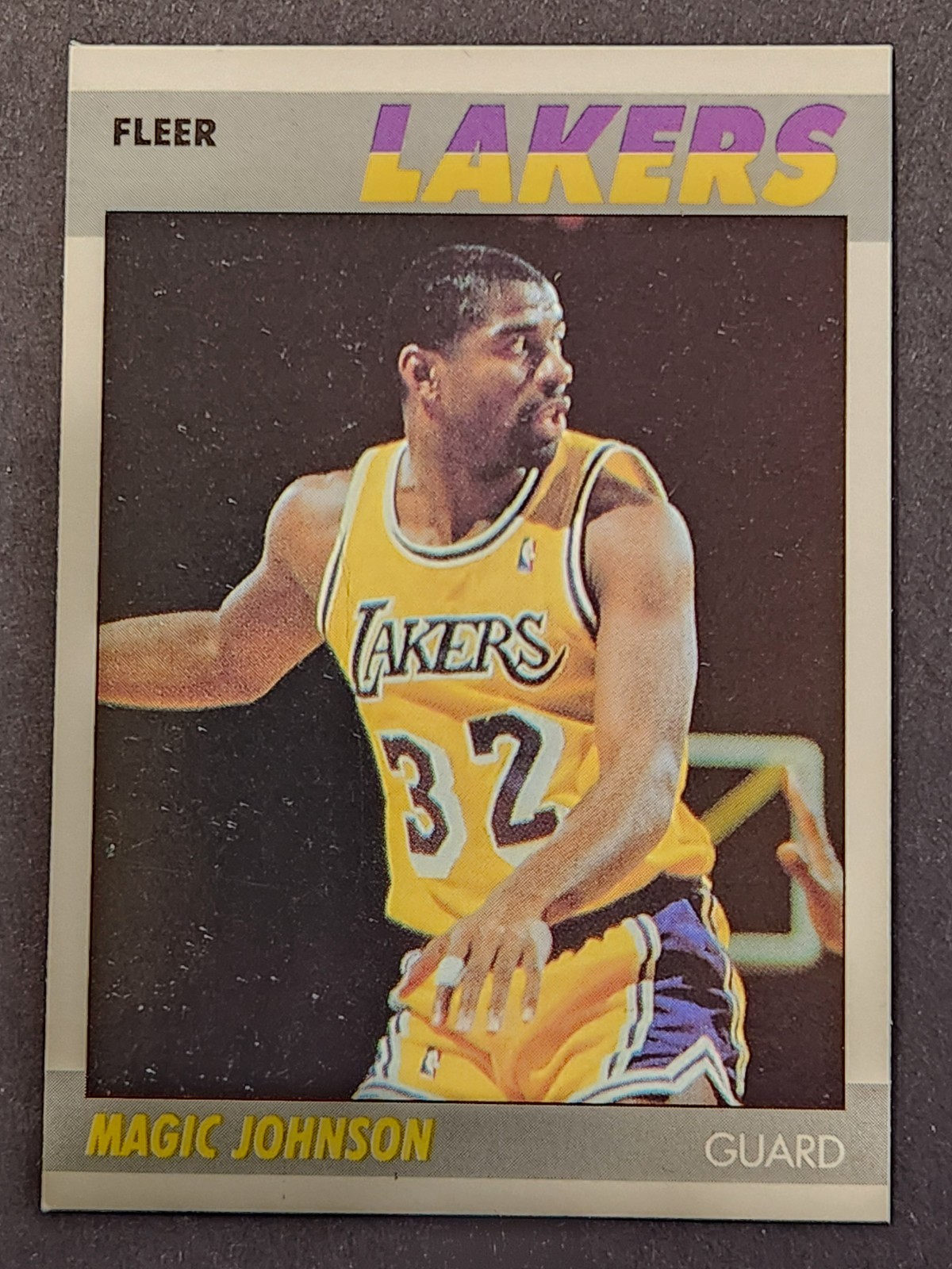 MAGIC JOHNSON #56 1987-88 Fleer Basketball LAKERS