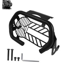 Motorcycle Front Headlight Linght Guard Grille Protector, Heavy Black-Designer