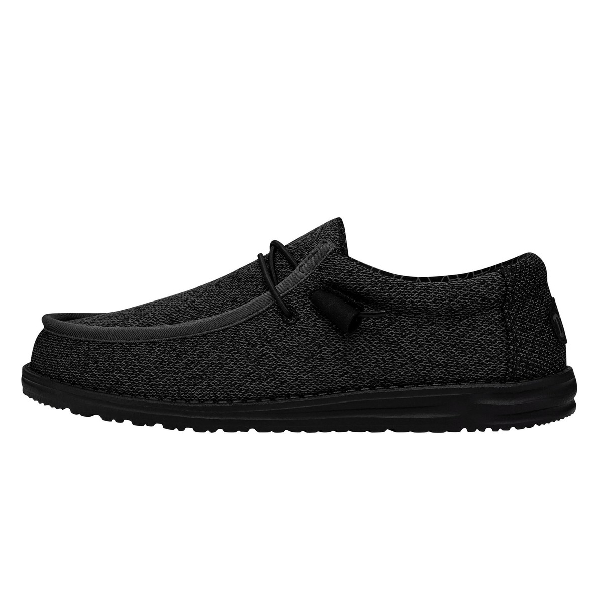 Hey Dude Men's Wally Sox Total Black 7 8054382145189 | eBay