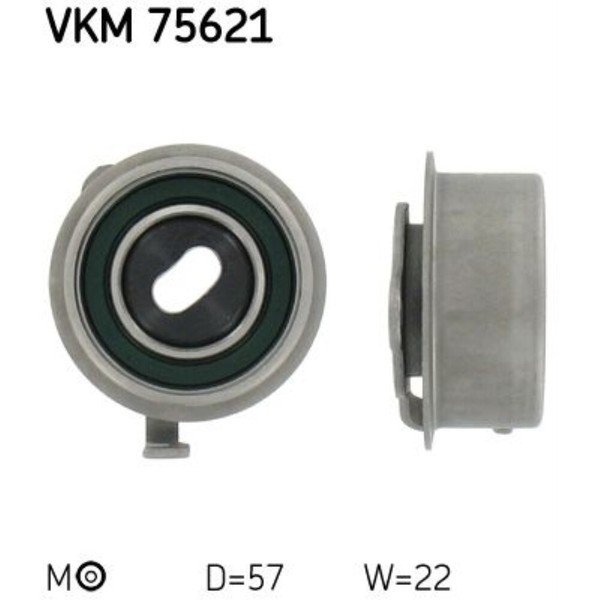SKF Spannrolle Zahnriemen Manuell FüR KIA Picanto SA BA Hyundai I10 PA Getz TB-image
