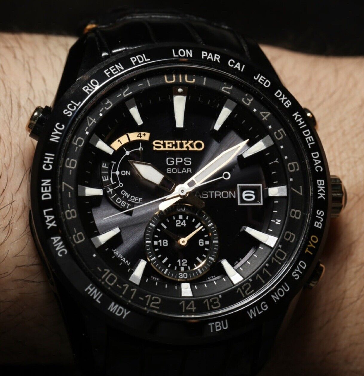 Seiko Astron SAST 100 Limited Edition Box Kintaro Hattori Solar Mens Watch  | eBay