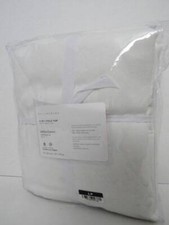 Pottery Barn Broadway Unlined Curtains Set/2, 50" x 108" White NWT