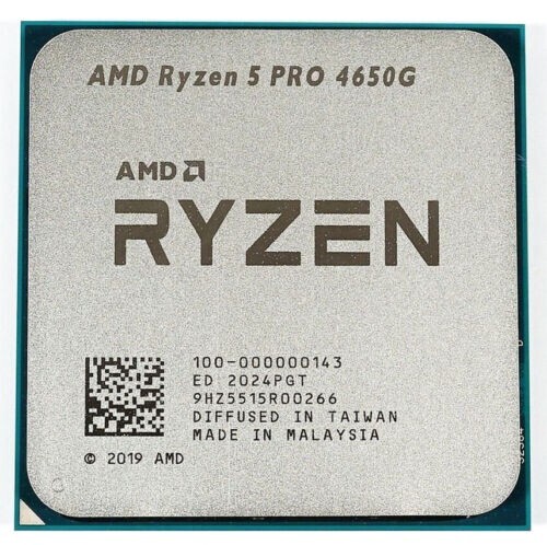 AMD Ryzen 5 PRO 4650G AM4 3.70GHz 6C/12T 8MB 65W CPU Processor - Picture 1 of 3