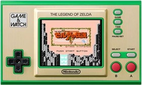 The Legend of Zelda Nintendo Game & Watch 35th Anniversary Console W/ 2 Benefits