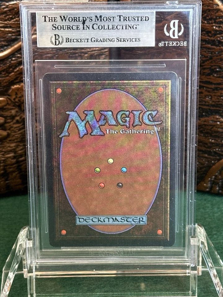 Shivan Dragon - MTG - 3rd Edition Revised. BGS 9 Mint. Quad ++ Old School 94 - Image 4 of 4