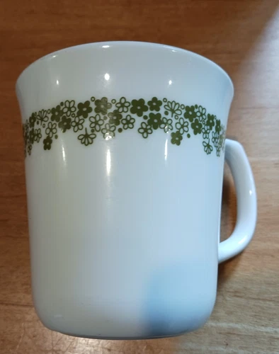 Corning Spring Blossom / Crazy Daisy Coffee Mug, Microwave safe, vtg