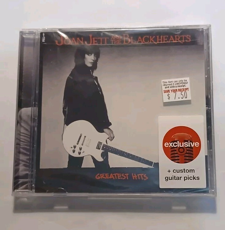 JOAN JETT & THE BLACKHEARTS Greatest Hits Target Exclusive CD With