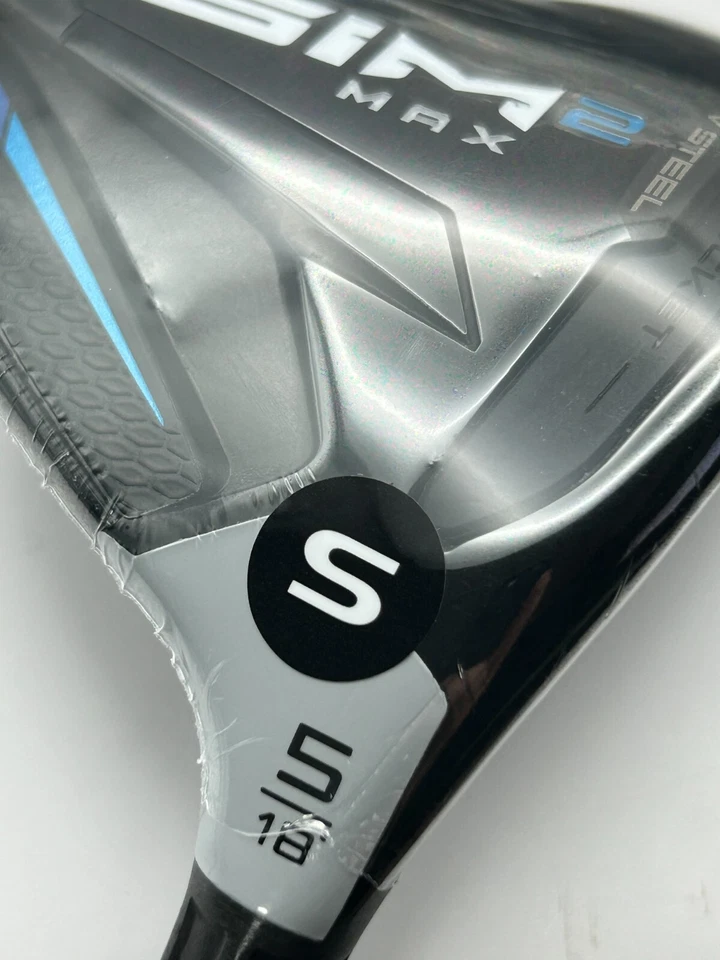 TaylorMade SIM2 MAX Fairway Wood 5W 18 RH TENSEI BLUE TM50 Stiff Head Cover 1819 - Image 2 of 4