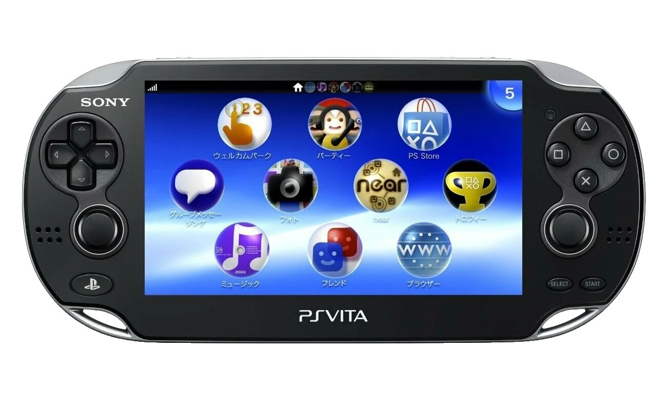 Sony PlayStation Vita Black Video Game Consoles