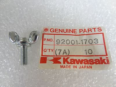 Kawasaki NOS NEW 92001-1703 Bolt 6x16 KAF KSV KVF KXF VN KAF950 KAF620 KAF450