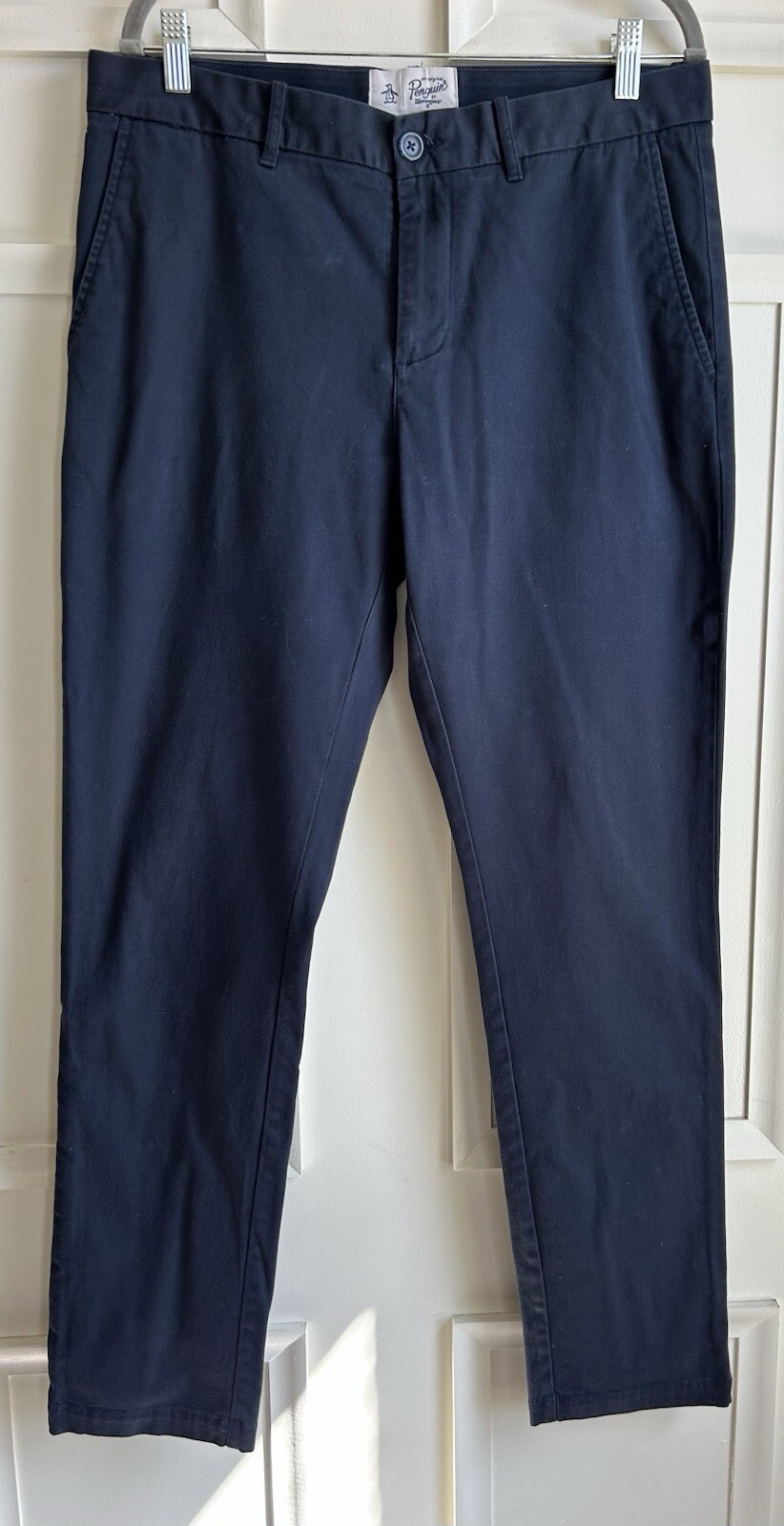 S Size 33x32 Blue Slim Pants  Khaki Navy