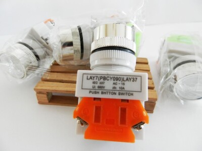 Schaltkontakt Drucktaster Push Button Switch LAY37 LAY7 Hebebühne,Versand SOFORT