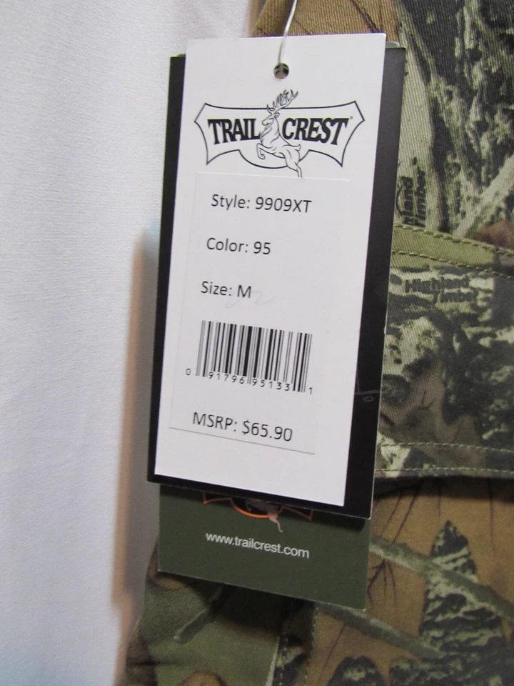 NWT TRAIL CREST Highland Timber Camo Cargo 6 Pocket Pant M, L, XL or 2XL, 9909XT - Image 3 of 4