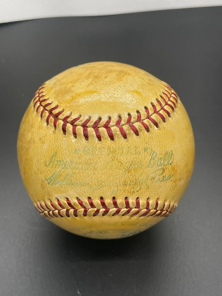 Lew Fonseca "1929 Batting Champion WS Narrator" Signed Autographed baseball PSA - Image 3 of 4