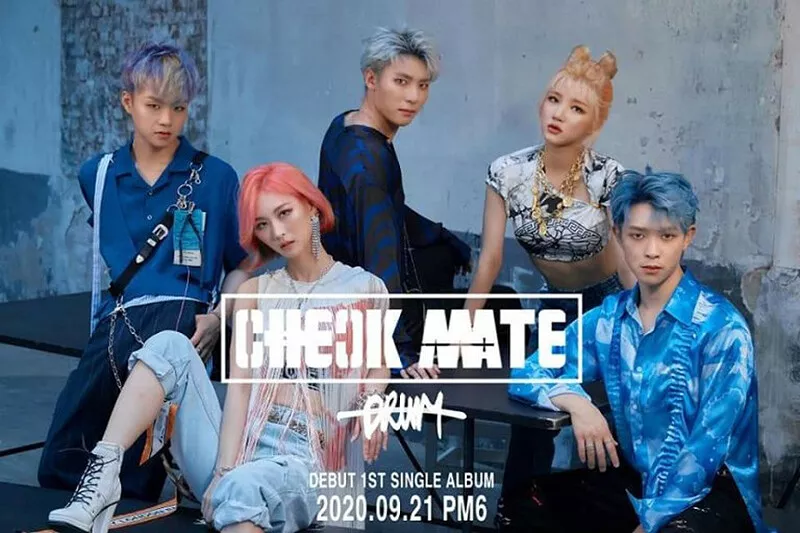 CHECKMATE [DRUM] 1st Single Album CD+Photo Book+Photo Card K-POP SEALED