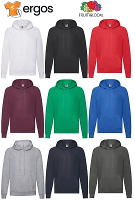 FRUIT OF THE LOOM Sudadera Ligera Capucha de Algodón Primavera Desgarrada FR621400 - Imagen 1 de 4
