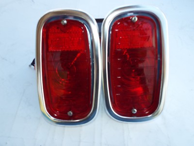 60 61 62 63 64 65 66 Chevy Truck Kick Panel Speaker Housings & 100 Watt Speakers - I-5 Classic Chevy