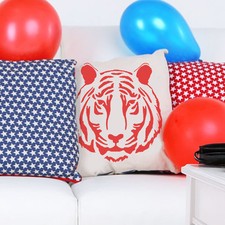 Tiger Face Stencil Children's Nursery Decor Art Craft Painting Ideal Stencils