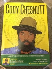 CODY CHESNUTT - Music Promo Poster - MY LOVE DIVINE DEGREE ALBUM - ORIGINAL