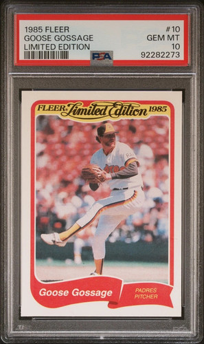 1985 Goose Gossage #10