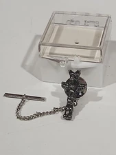 Vintage Eagle Totem Pole Tie Tac or Lapel Pin ( Sears & Roebuck)