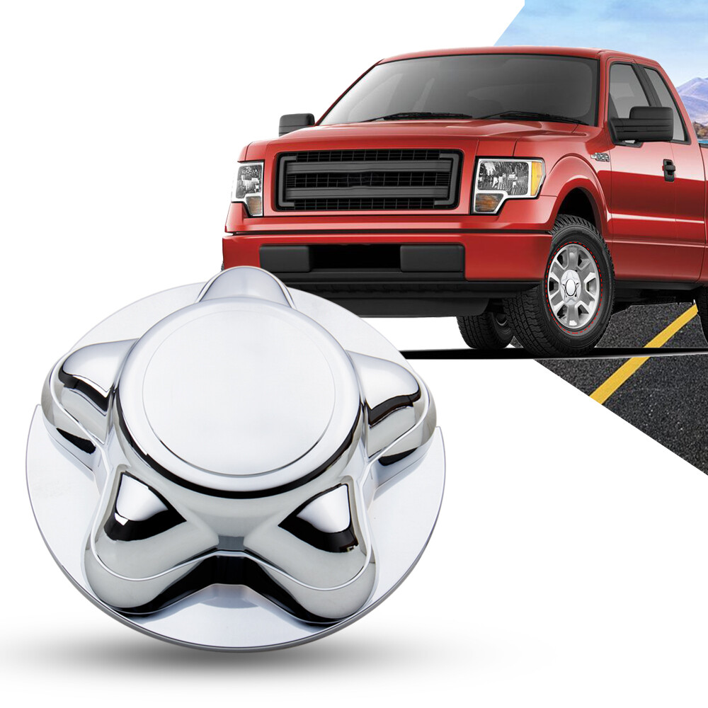 1997-2003 Ford F150 F-150 7 Chrome Hub Wheel Center Caps Covers 4Pack | YL3Z1130BA | Aftermarket Branded | 16 in | Rear | Easy to Install | Lifetime