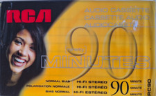 RCA RC90 Blank 90 Minute Hi-Fi Stereo Normal Bias Cassette Tape Factory Sealed